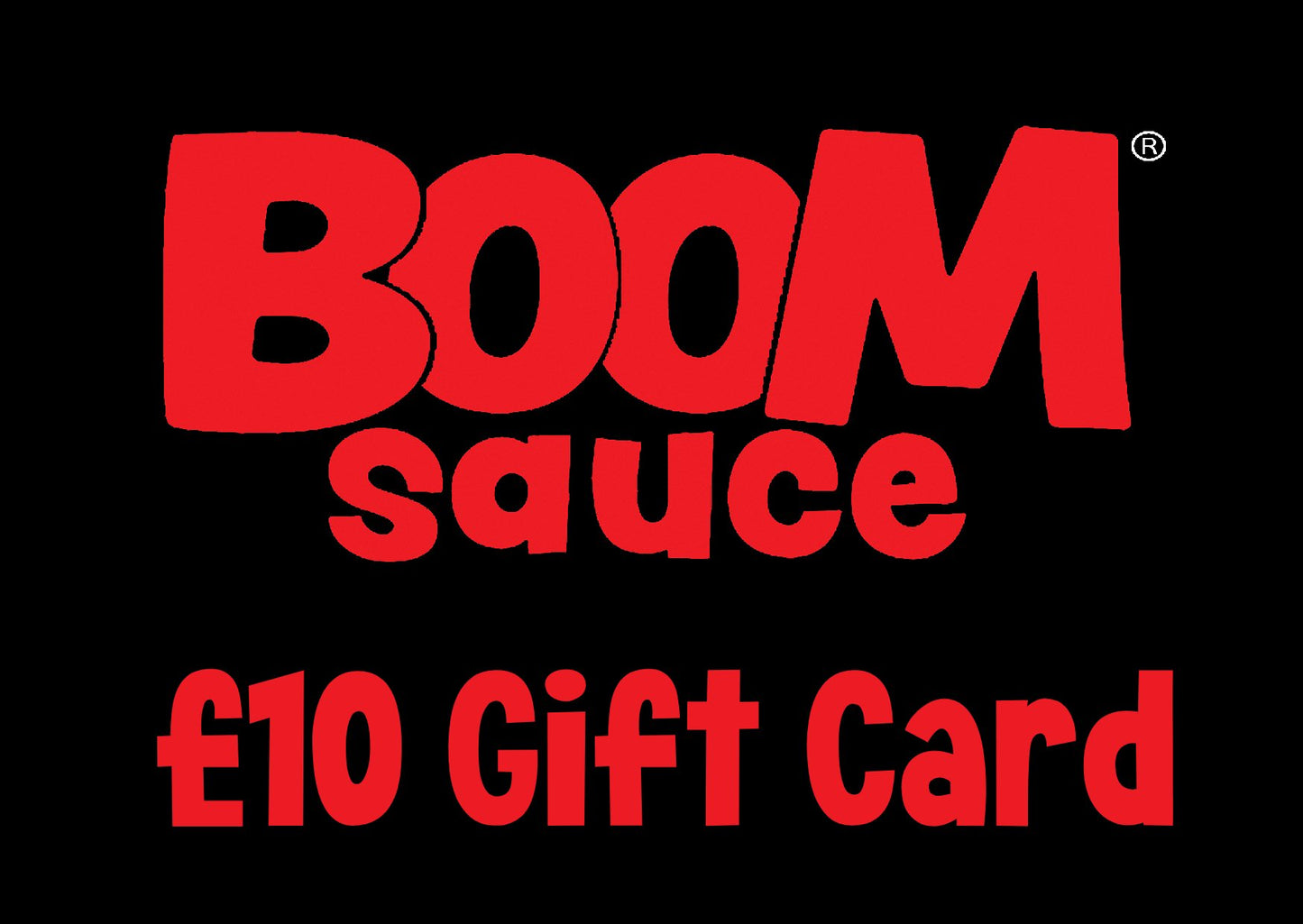 Boom Sauce Gift Card