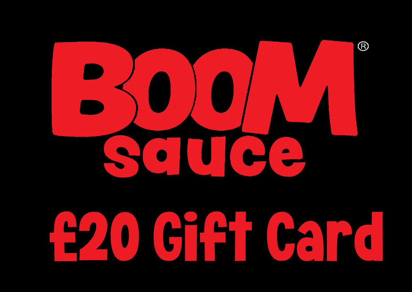 Boom Sauce Gift Card