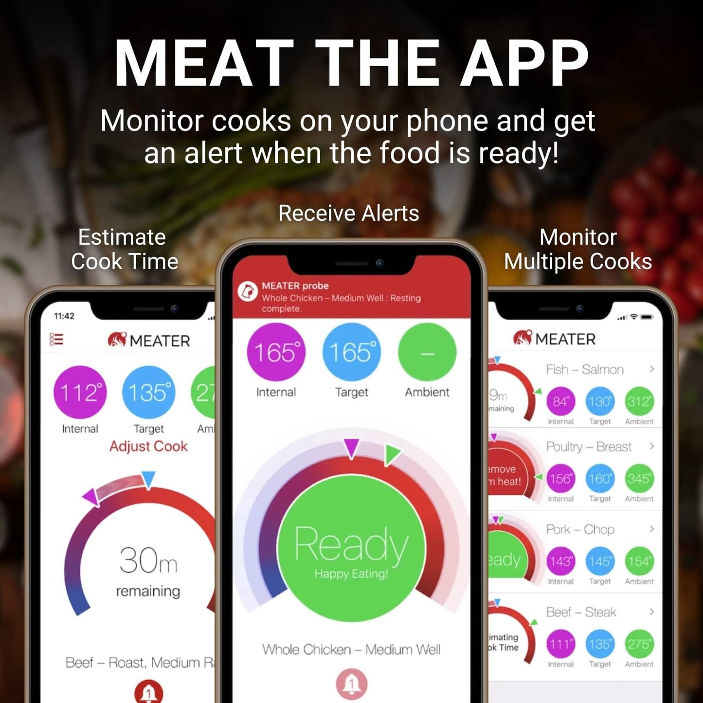 MEATER Block Premium Wireless Smart Meat Thermometer