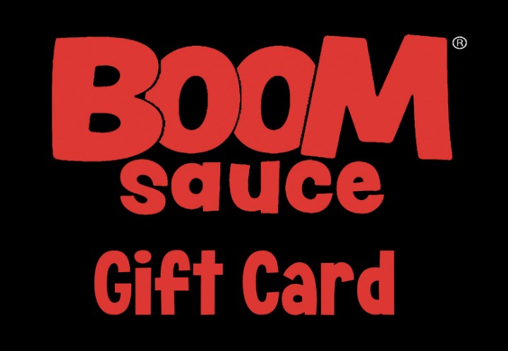 Boom Sauce Gift Card for That Perfect Gift