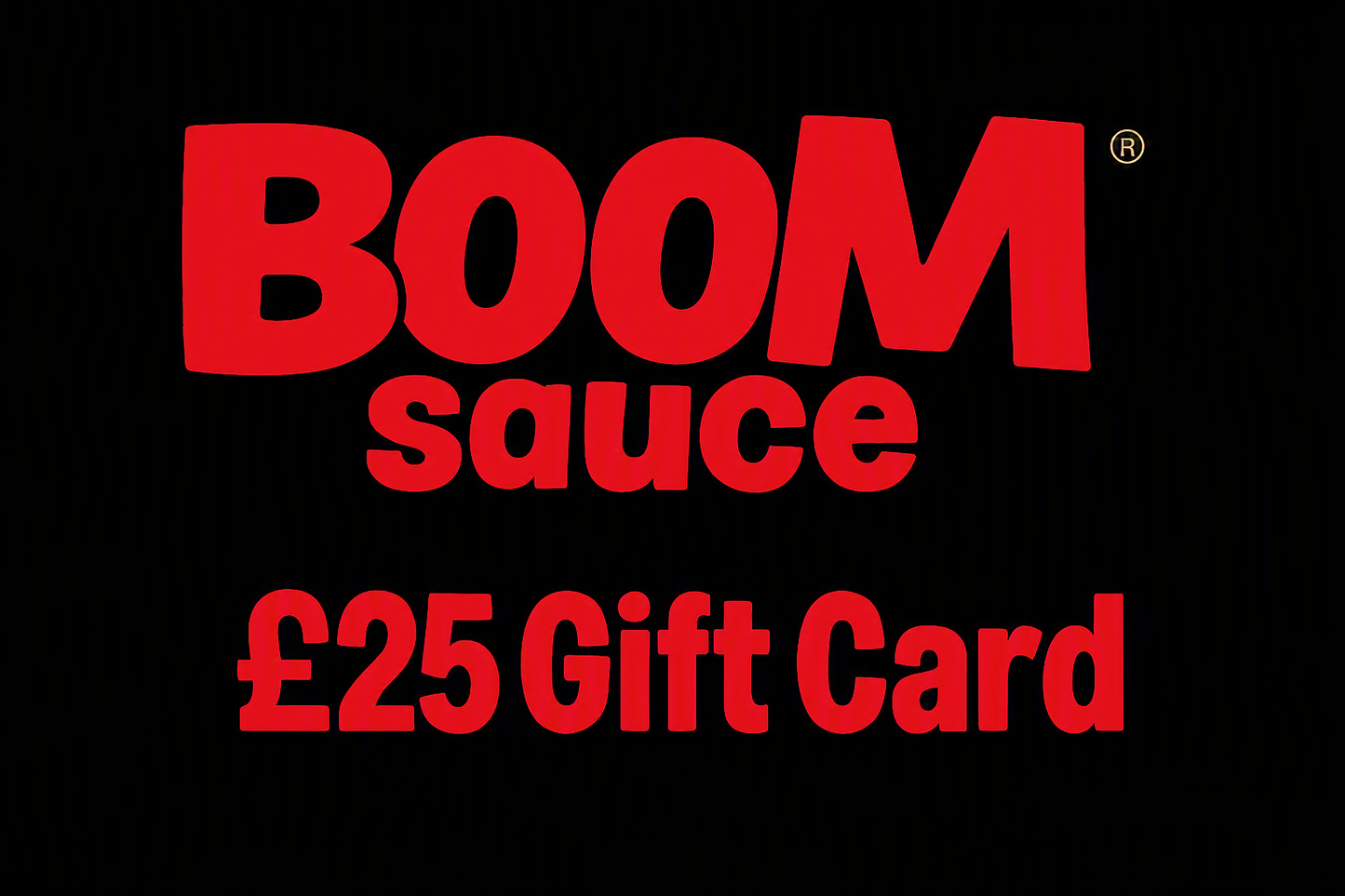 Boom Sauce Gift Card
