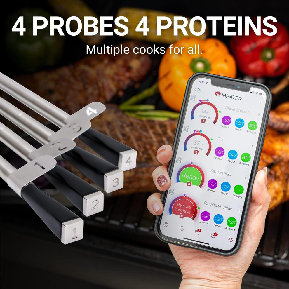 MEATER Block Premium Wireless Smart Meat Thermometer – Boom Sauce